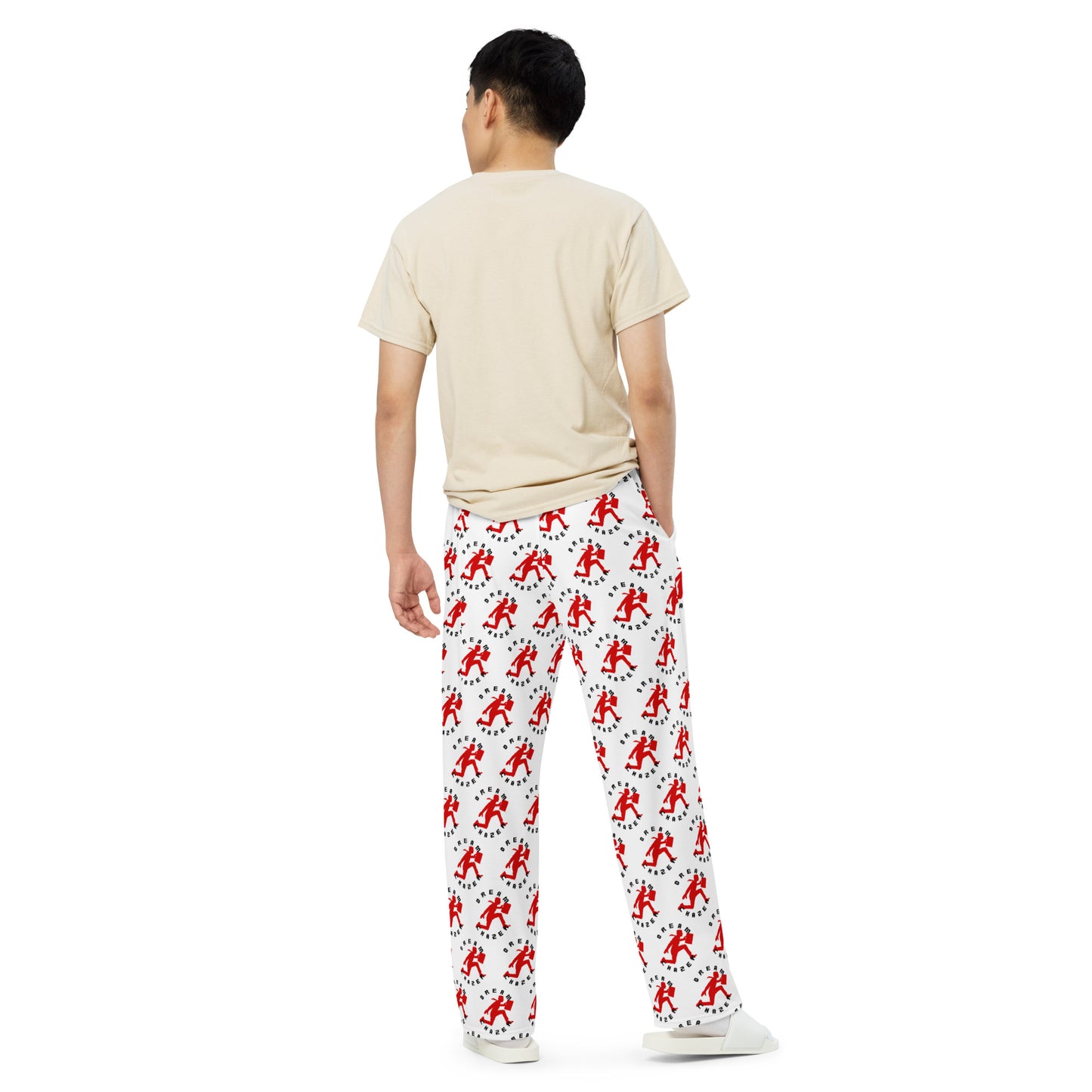 Dreamchazer Patterned unisex wide-leg pants - Dreamchazer