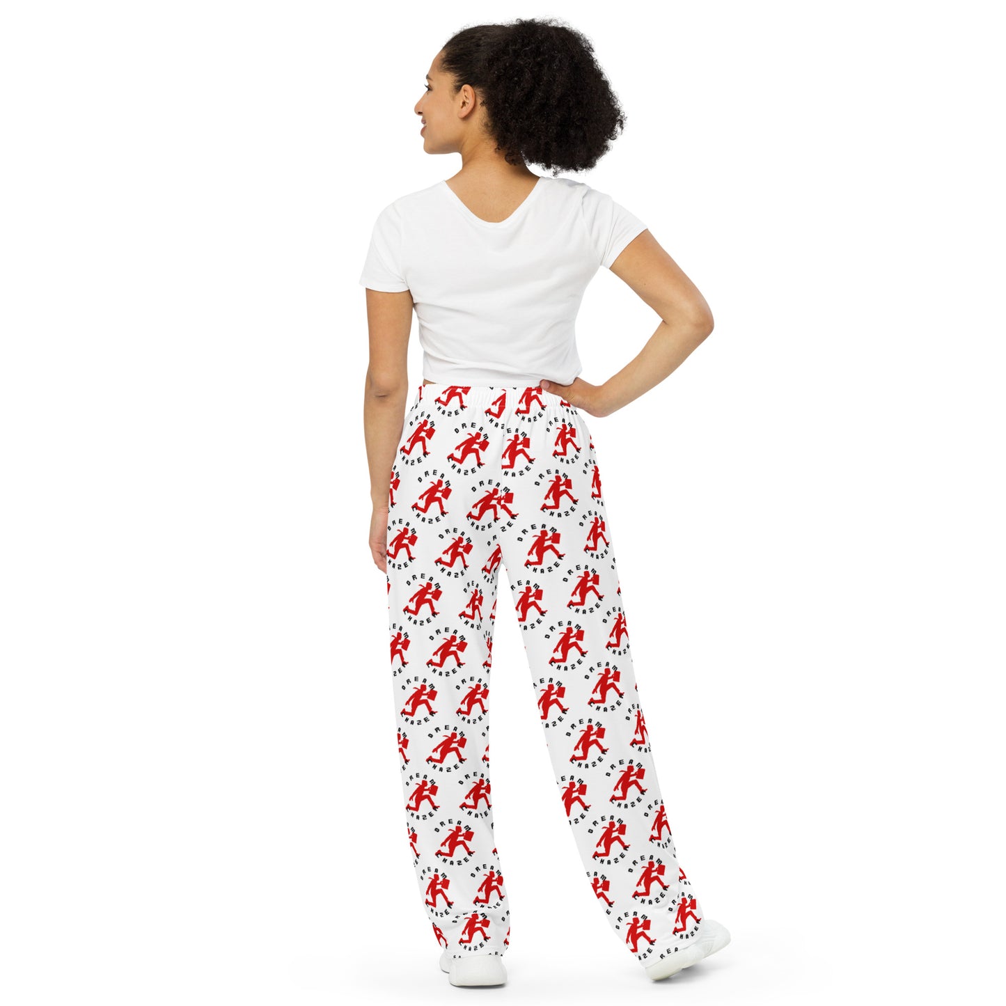 Dreamchazer Patterned unisex wide-leg pants - Dreamchazer