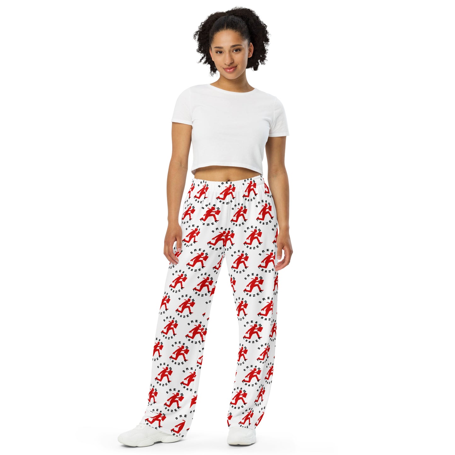 Dreamchazer Patterned unisex wide-leg pants - Dreamchazer