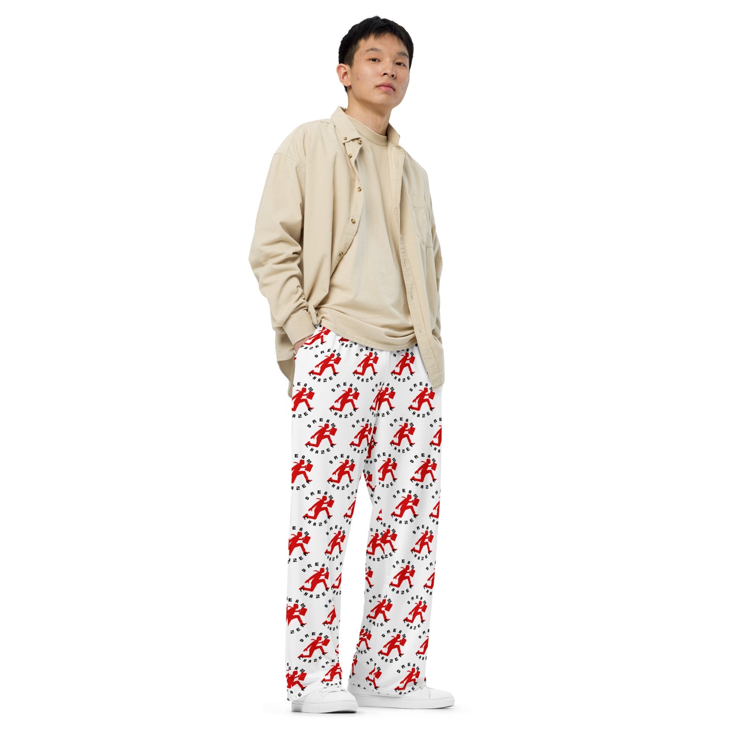 Dreamchazer Patterned unisex wide-leg pants - Dreamchazer