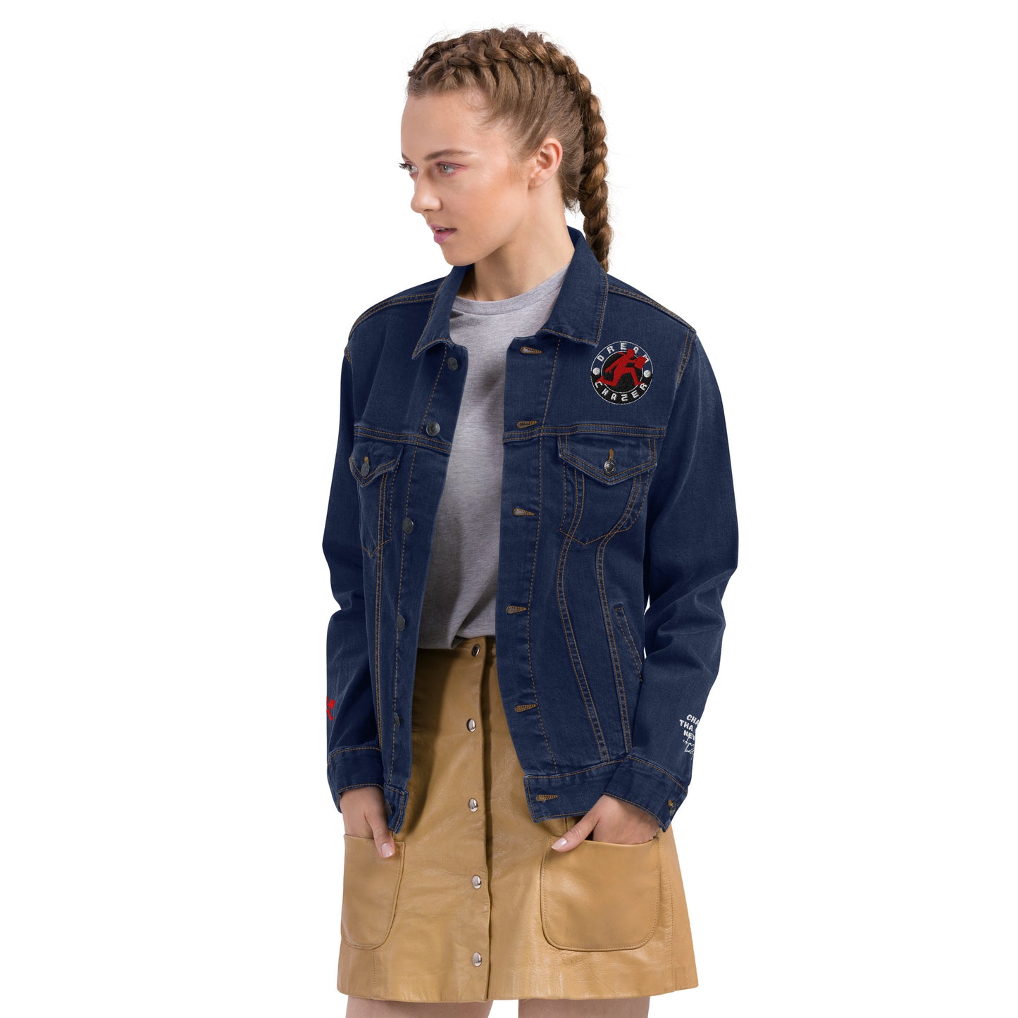 Dreamchazer Unisex denim jacket - Dreamchazer