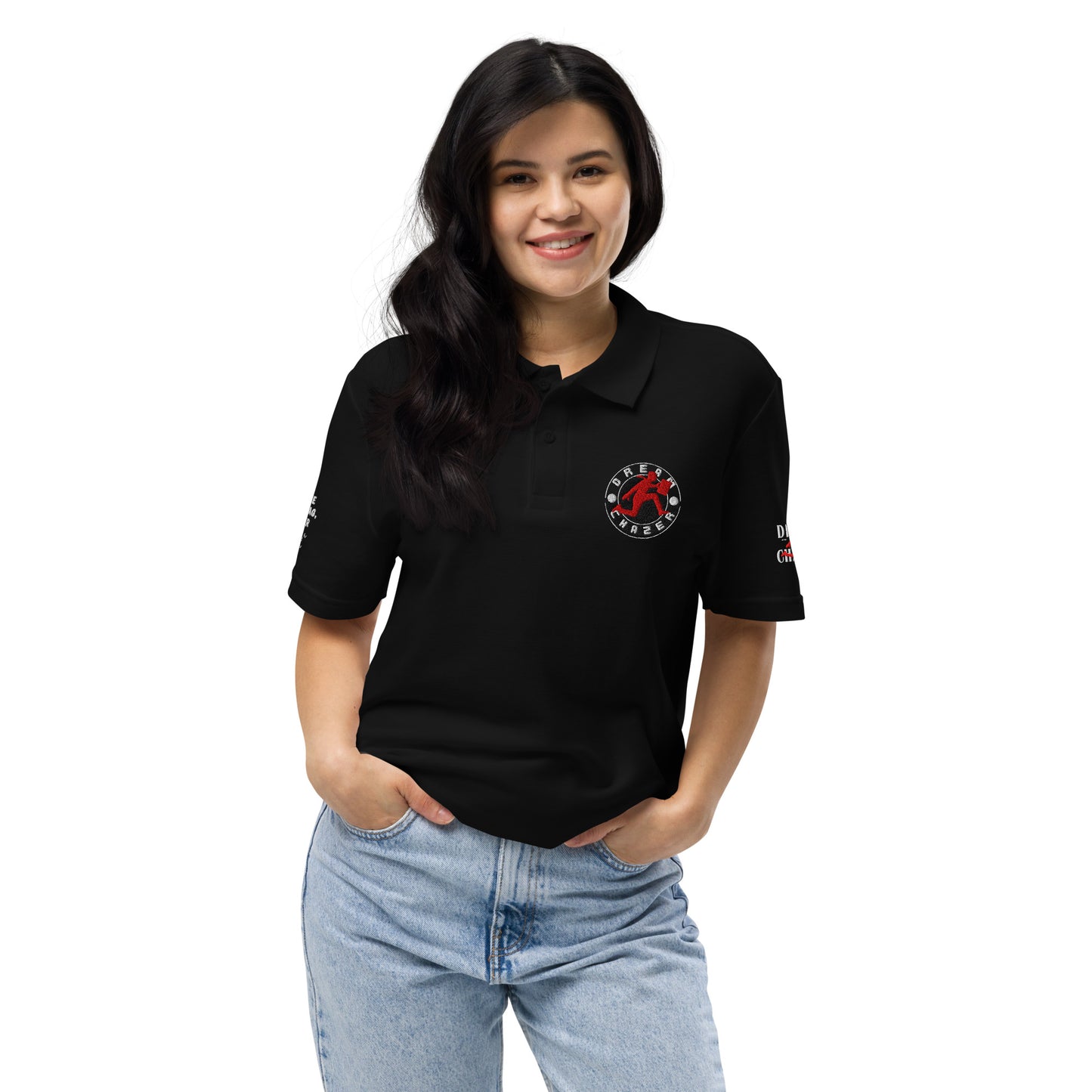 Dreamchazer Unisex pique polo shirt - Dreamchazer