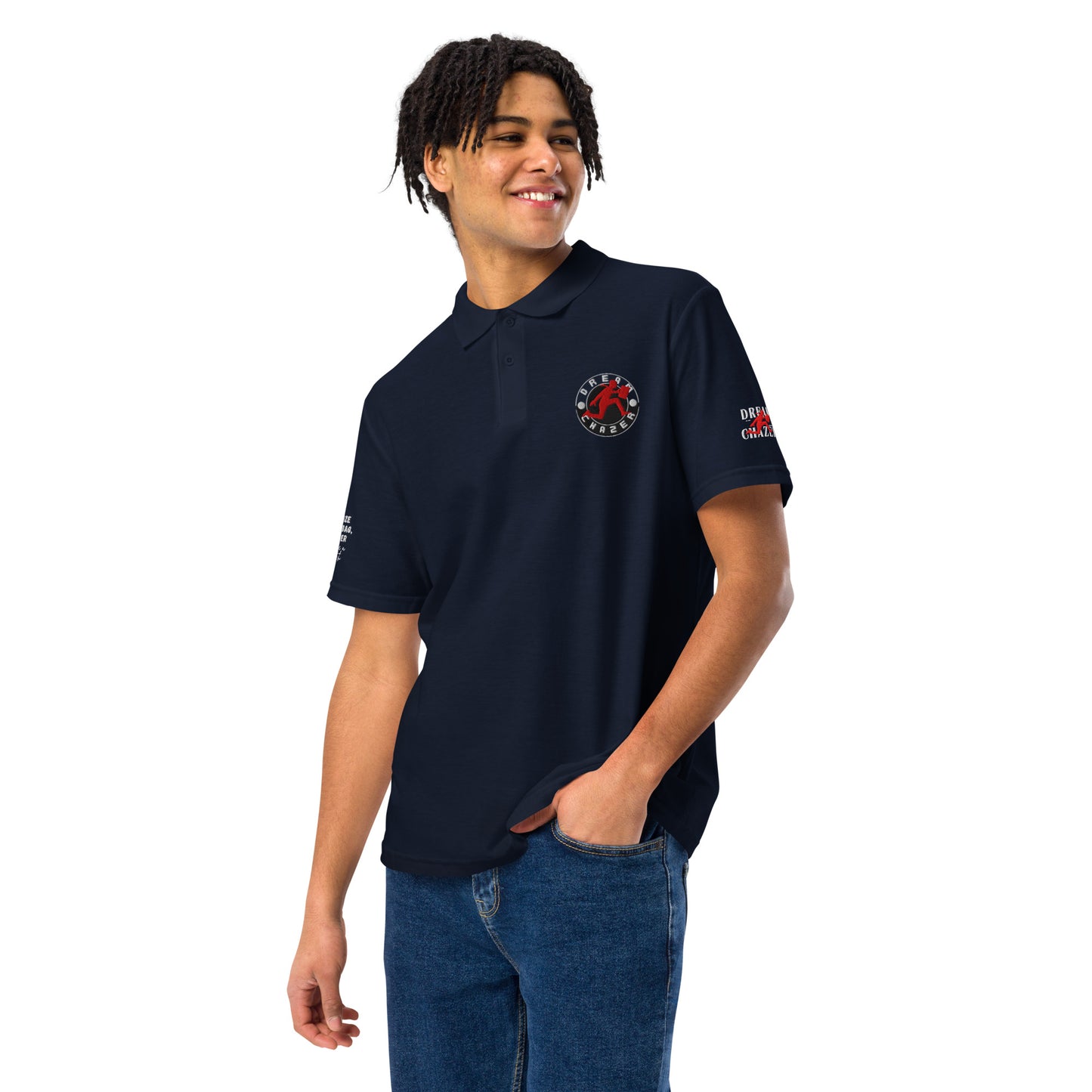 Dreamchazer Unisex pique polo shirt - Dreamchazer