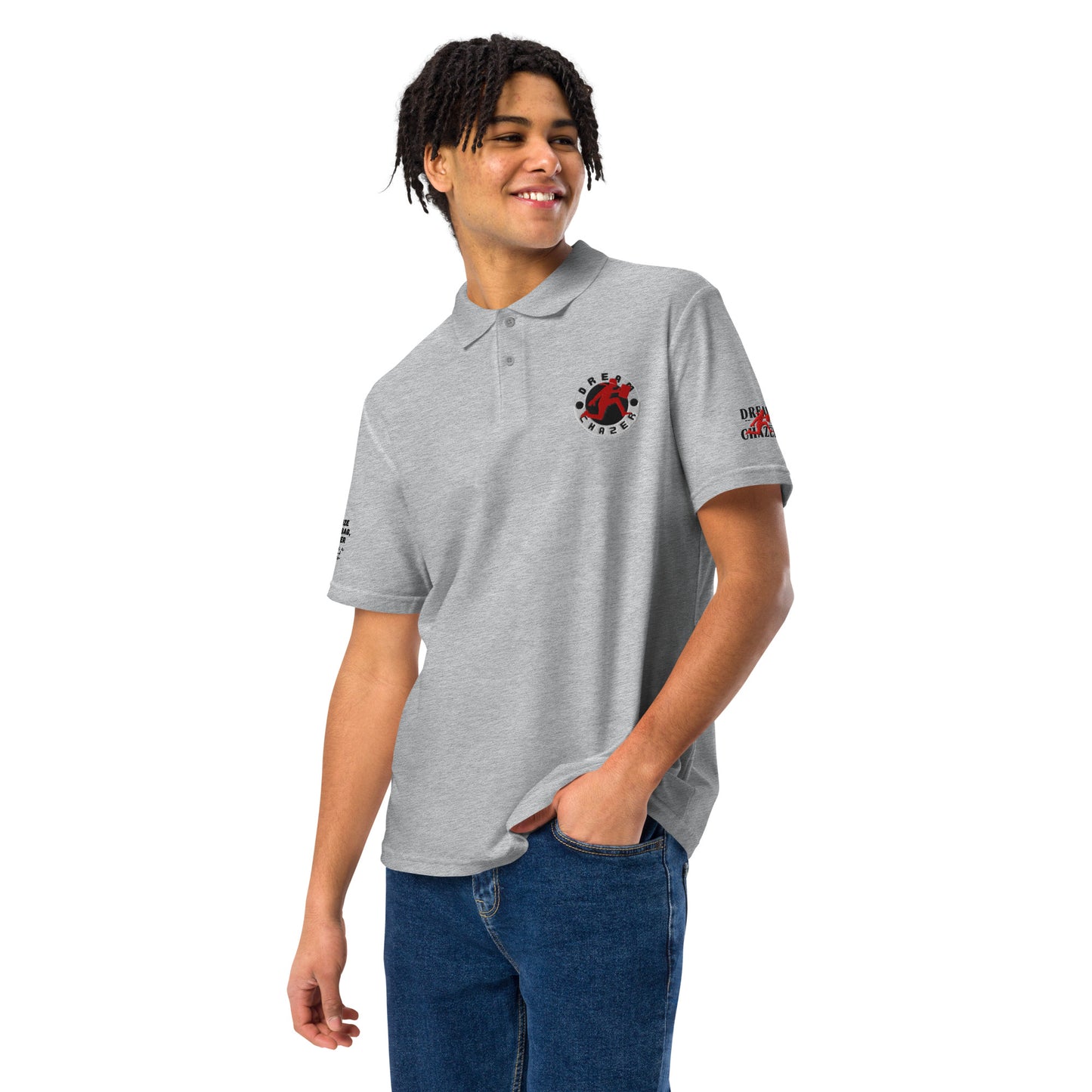 Dreamchazer Unisex pique polo shirt - Dreamchazer