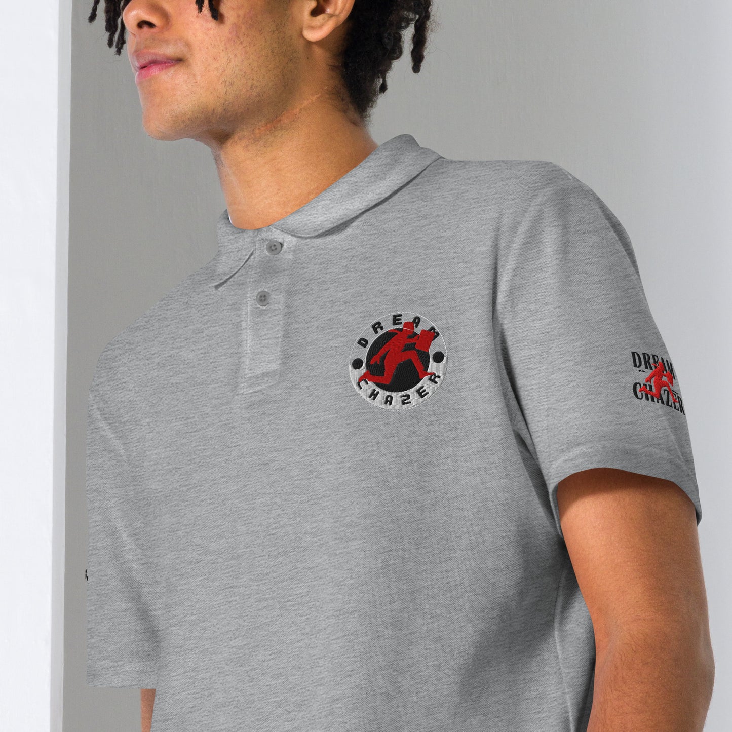 Dreamchazer Unisex pique polo shirt - Dreamchazer