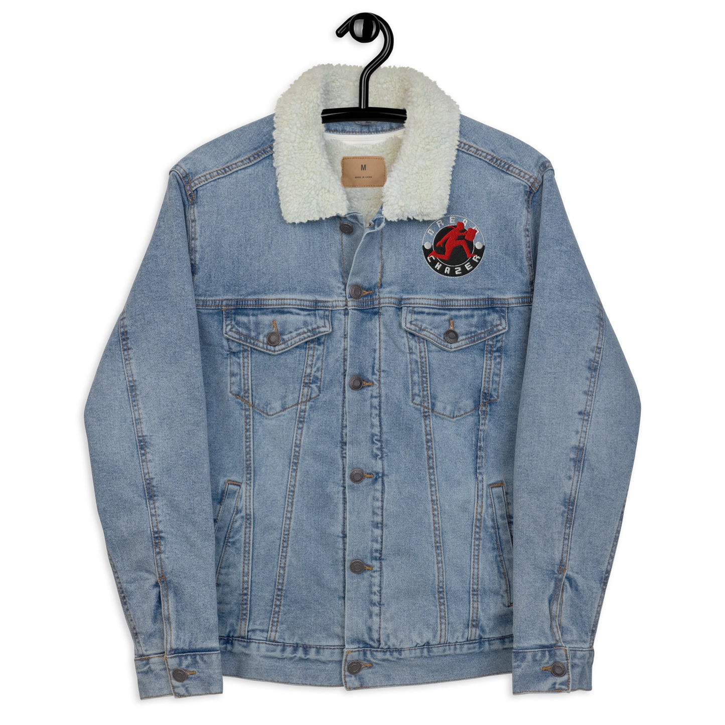 DC Unisex denim sherpa jacket - Dreamchazer
