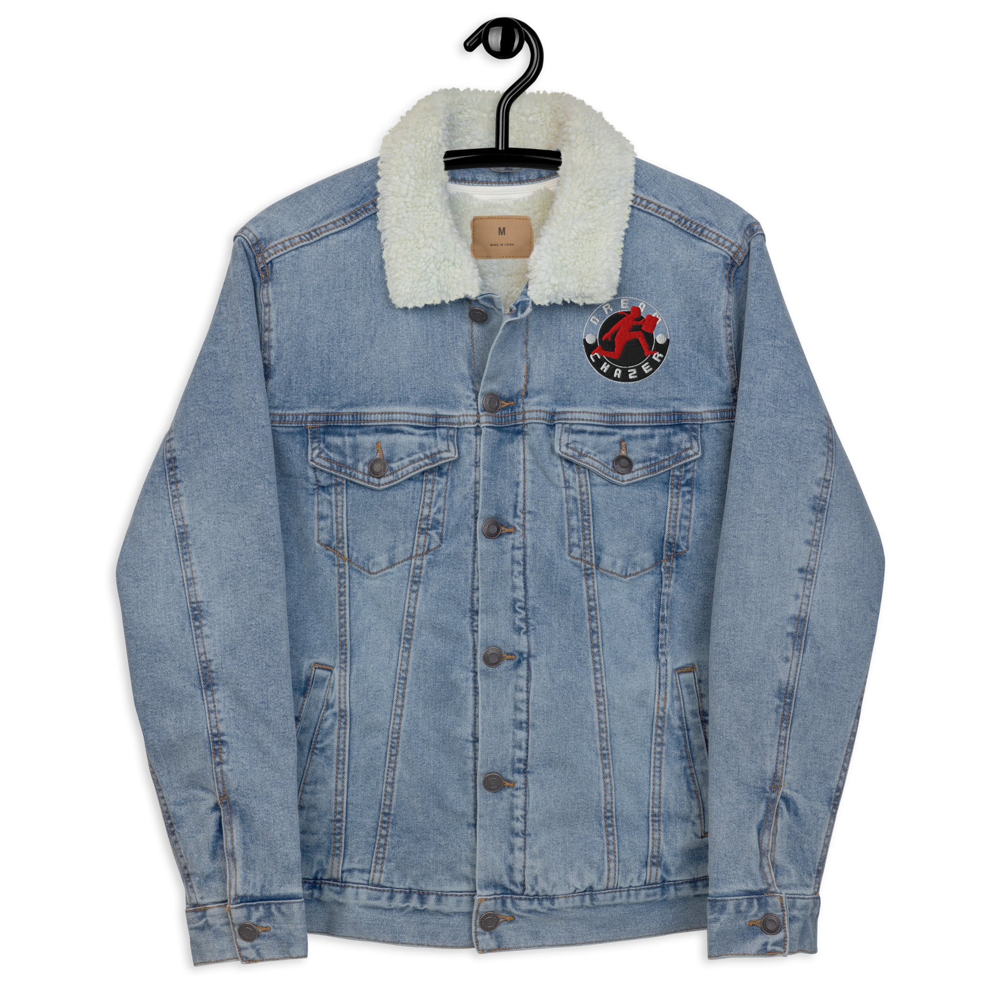 DC Unisex denim sherpa jacket - Dreamchazer